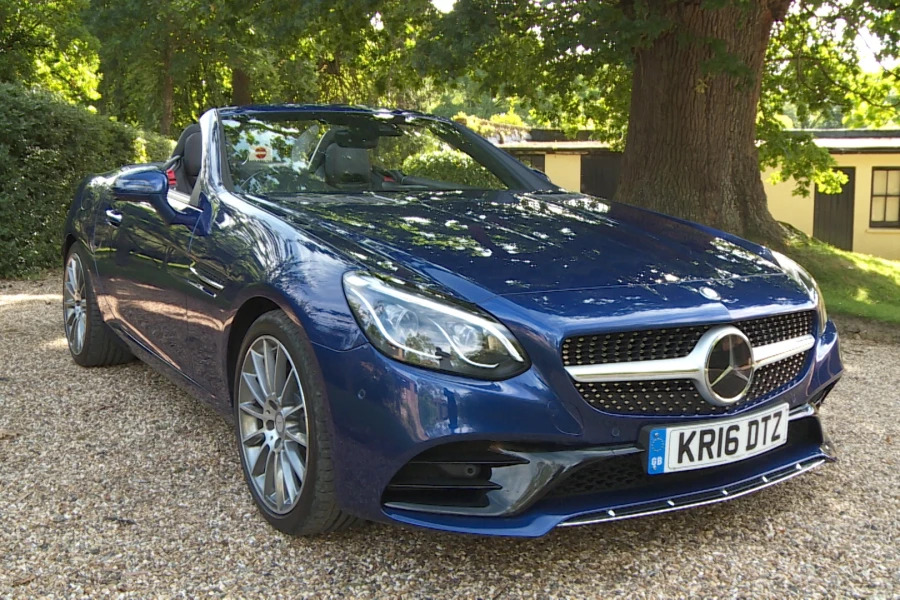 Mercedes-Benz SLC Slc Slc 200 Amg Line 9G-tronic Roadster Silver