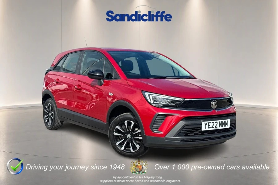 Vauxhall Crossland Crossland 1.2 Turbo Design Hatchback Red