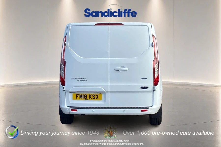 Ford Transit Custom Transit Custom 2.0 Tdci 130Ps Low Roof Limited Van White