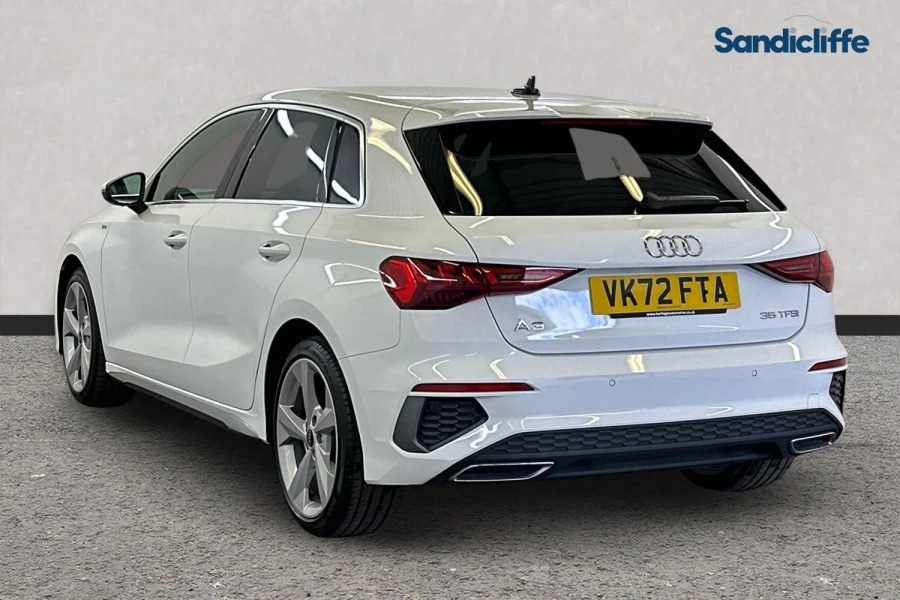 Audi A3 A3 35 Tfsi S Line S Tronic Hatchback White #5