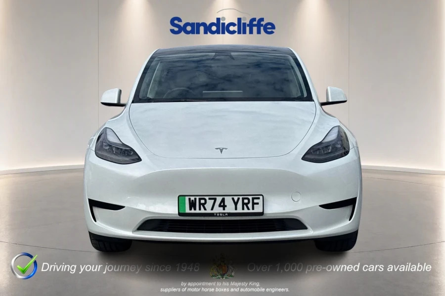 Tesla Model Y Model Y Long Range Rwd Hatchback WR74YRF White #3