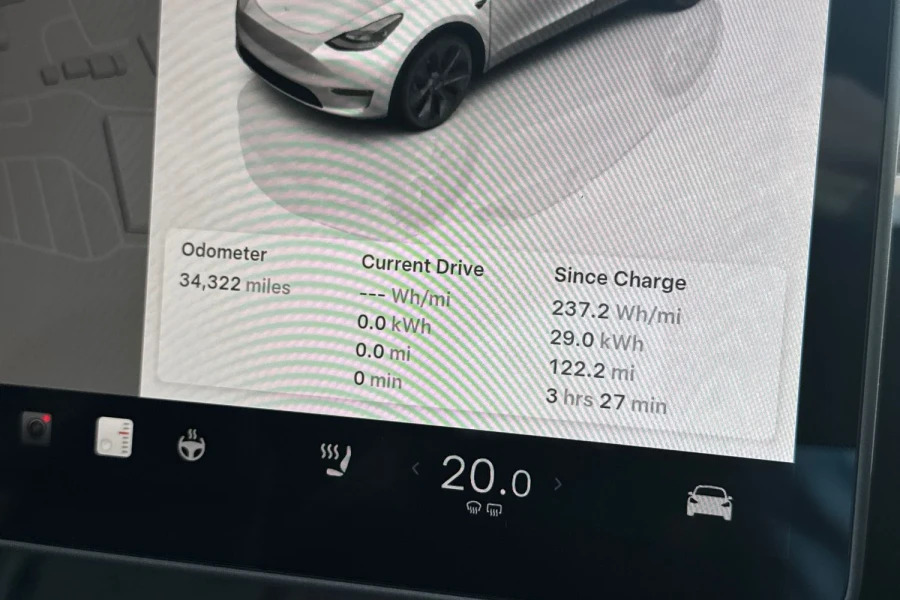 Tesla Model Y Model Y Long Range Rwd Hatchback White