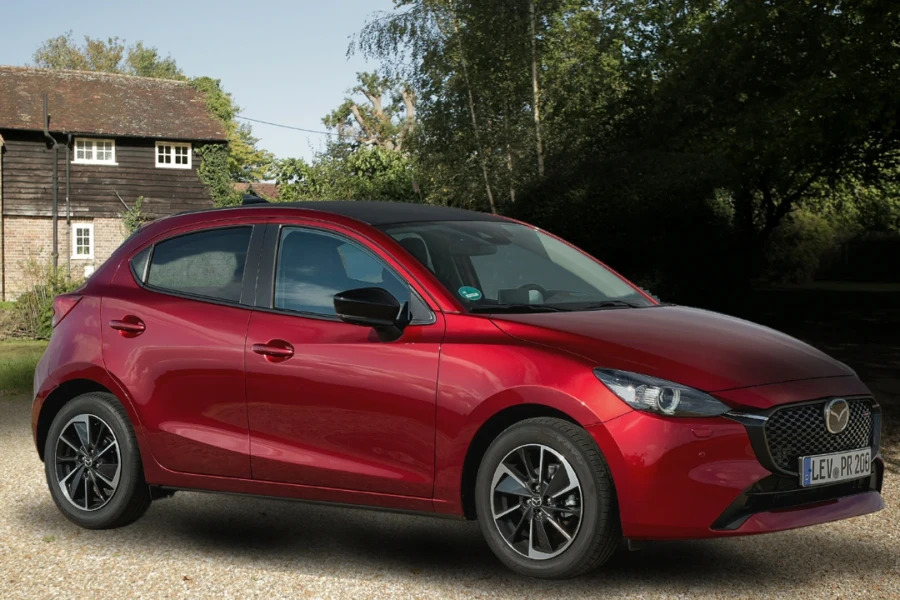Mazda 2 2 1.5 E-skyactiv G Mhev Homura Aka Hatchback Red