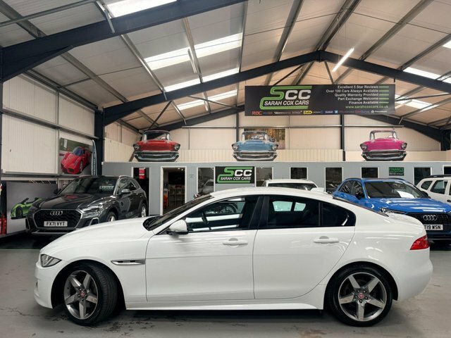 Jaguar XE 2.0D R-sport Euro 6 S S White #5
