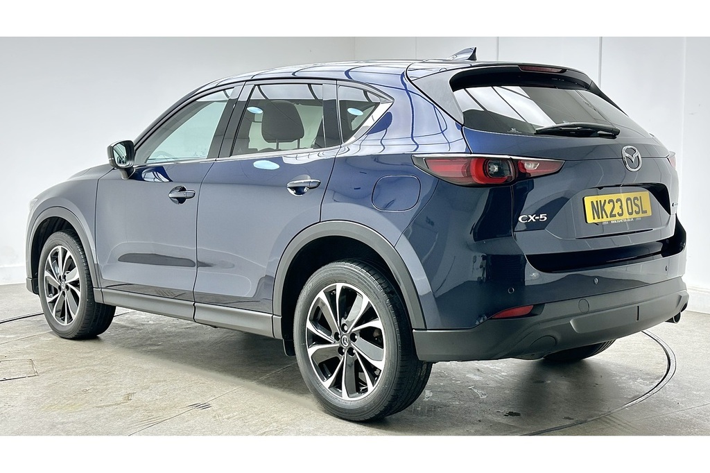 Mazda CX-5 Skyactiv-d Exclusive-line Blue #5