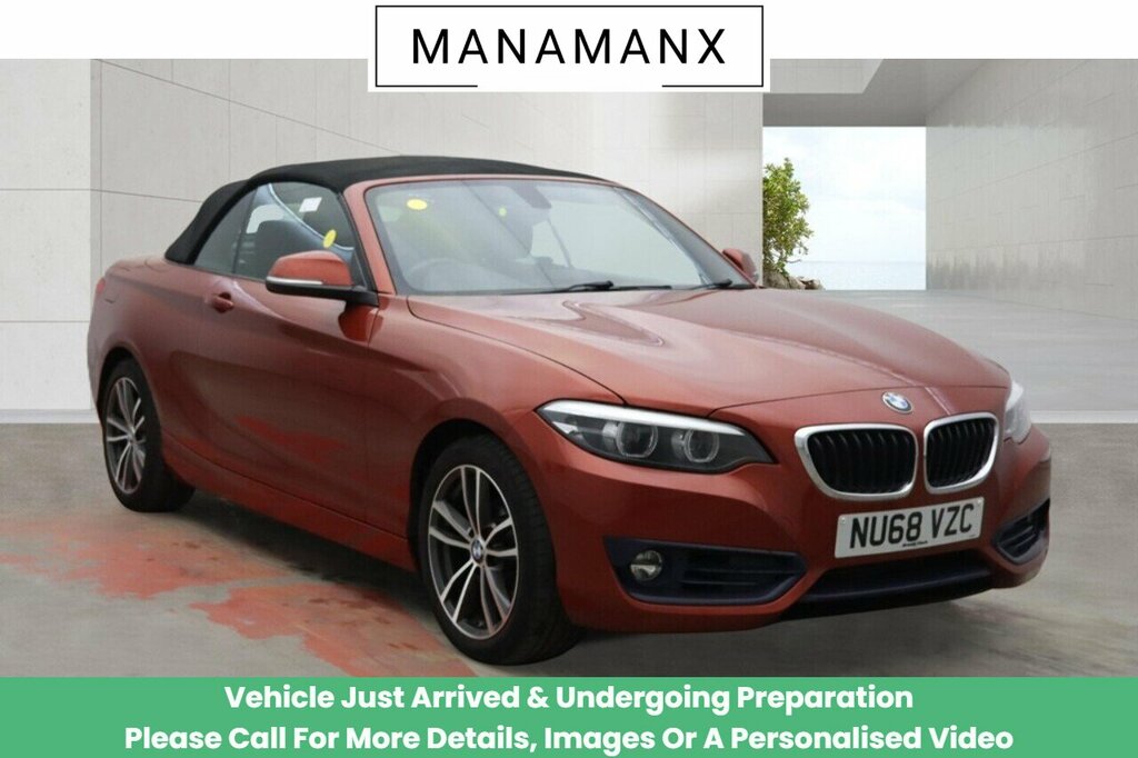 BMW 2 Series 218I Sport Orange
