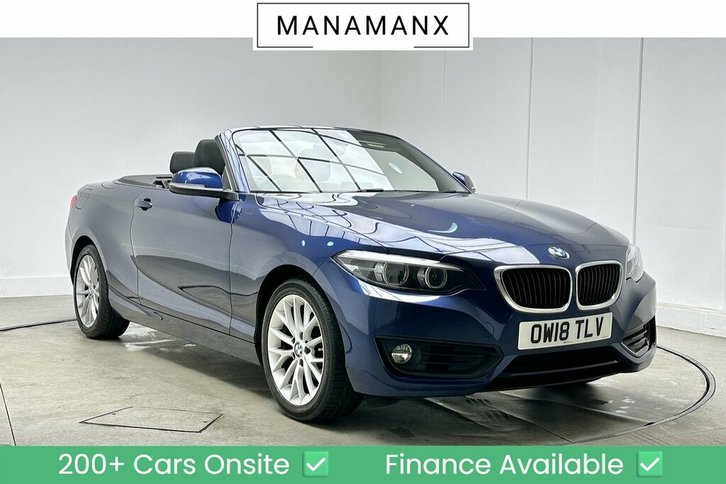 BMW 2 Series 218I Se Blue