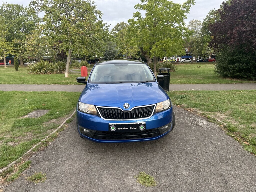 Skoda Rapid Spaceback Hatchback 1.6 Tdi Se Sport 201565 Blue #2