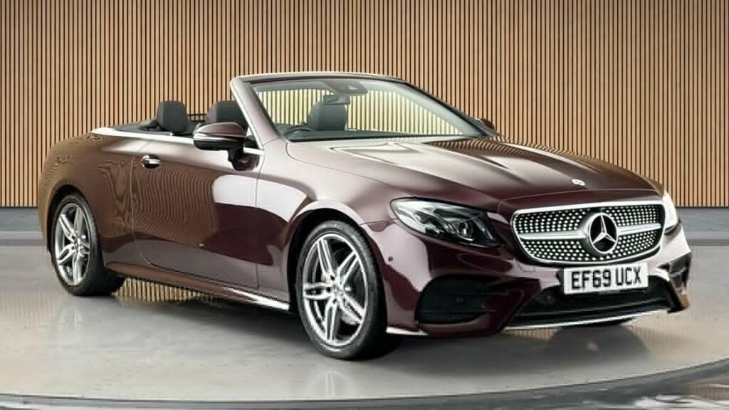 Mercedes-Benz E Class 2.0 E220d Amg Line Cabriolet G-tronic EF69UCX