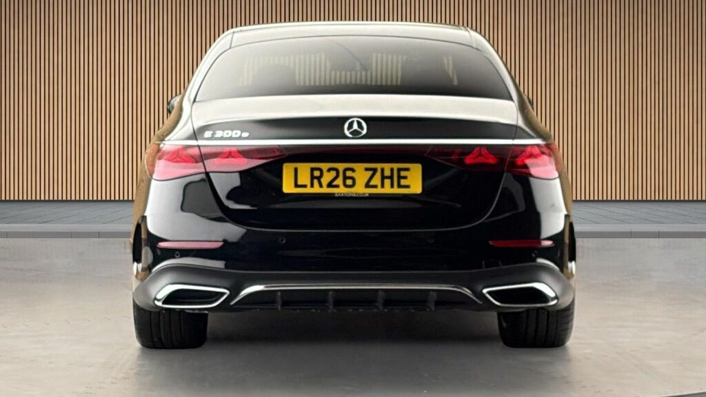 Mercedes-Benz E Class 2.0 E300e 25.4Kwh Amg Line Premium Saloon Pe Black #4