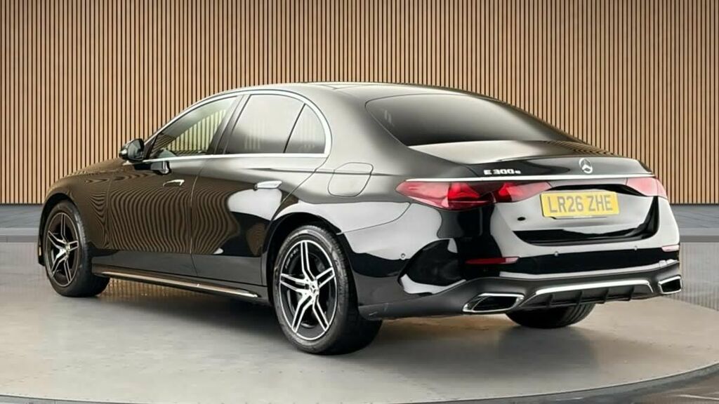 Mercedes-Benz E Class 2.0 E300e 25.4Kwh Amg Line Premium Saloon Pe Black #2