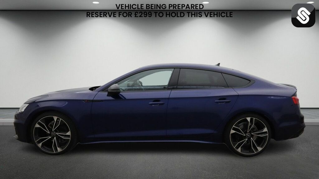 Audi A5 2.0 Tfsi 35 Black Edition Sportback S T Blue #6