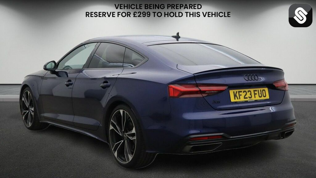 Audi A5 2.0 Tfsi 35 Black Edition Sportback S T Blue #3