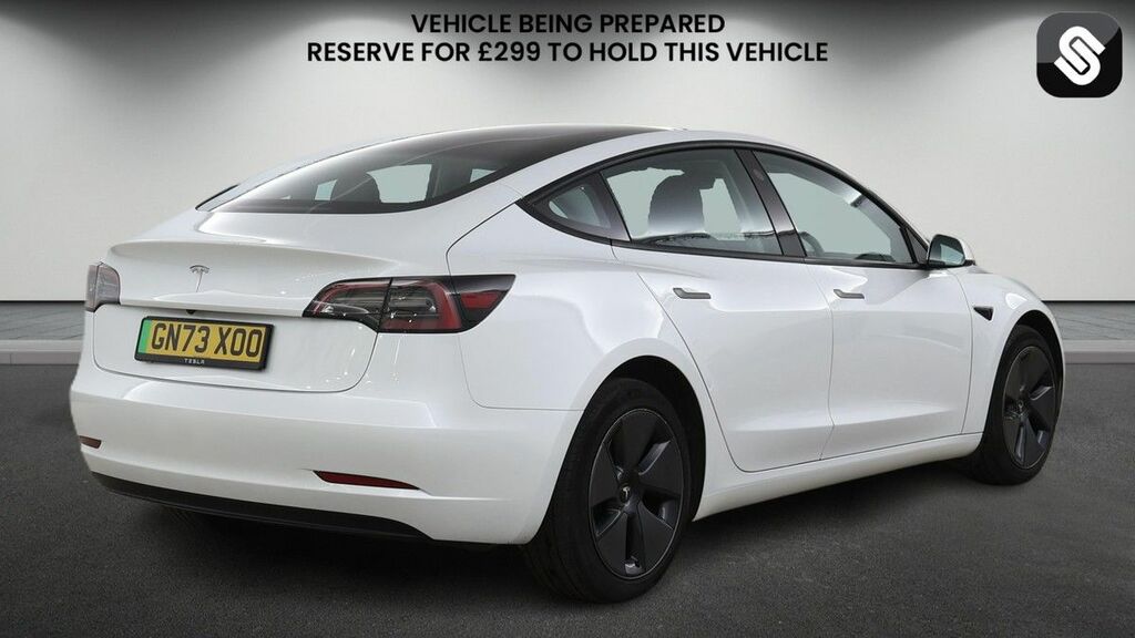 Tesla Model 3 Long Range Saloon Rwd 282 Ps White #4