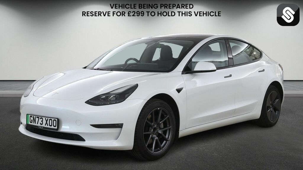 Tesla Model 3 Long Range Saloon Rwd 282 Ps White #2