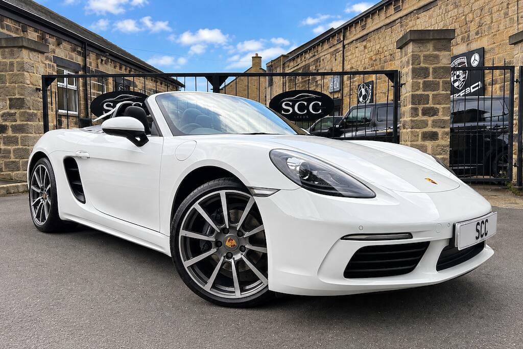 Porsche 718 Boxster 2.0T Pdk Euro 6 Ss White #5