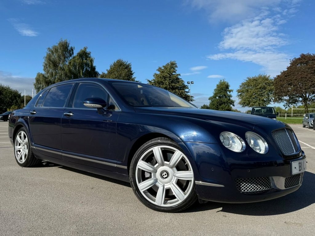 Bentley Flying Spur Saloon Blue #6