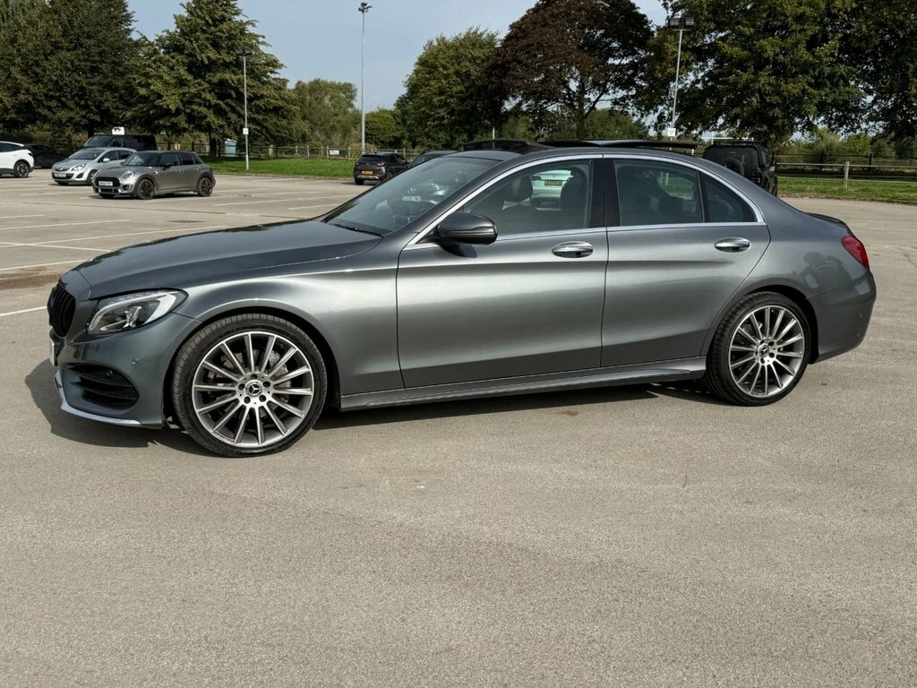 Mercedes-Benz C Class 2017 4.0 Amg C 63 S Premium 503 Bhp White #7