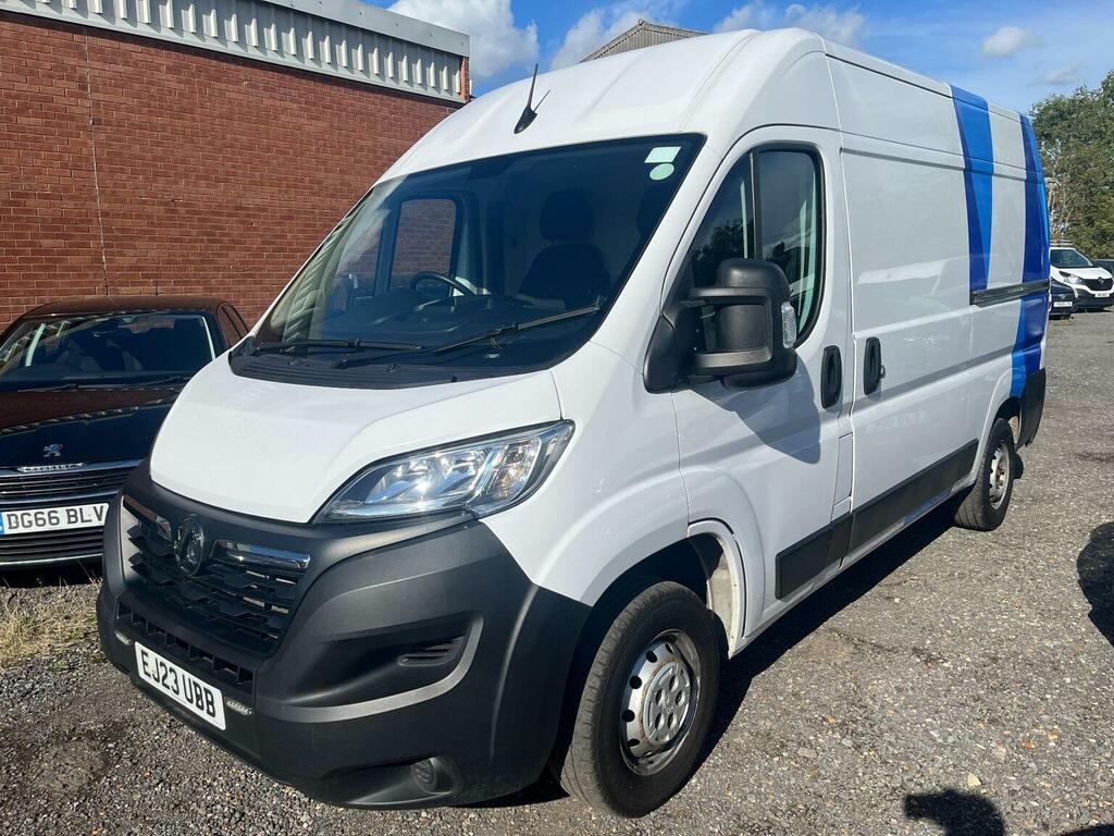 Vauxhall Movano Panel Van 2.2 Cdti 3500 Biturbo Prime Fwd L2 H2 Eu White #3