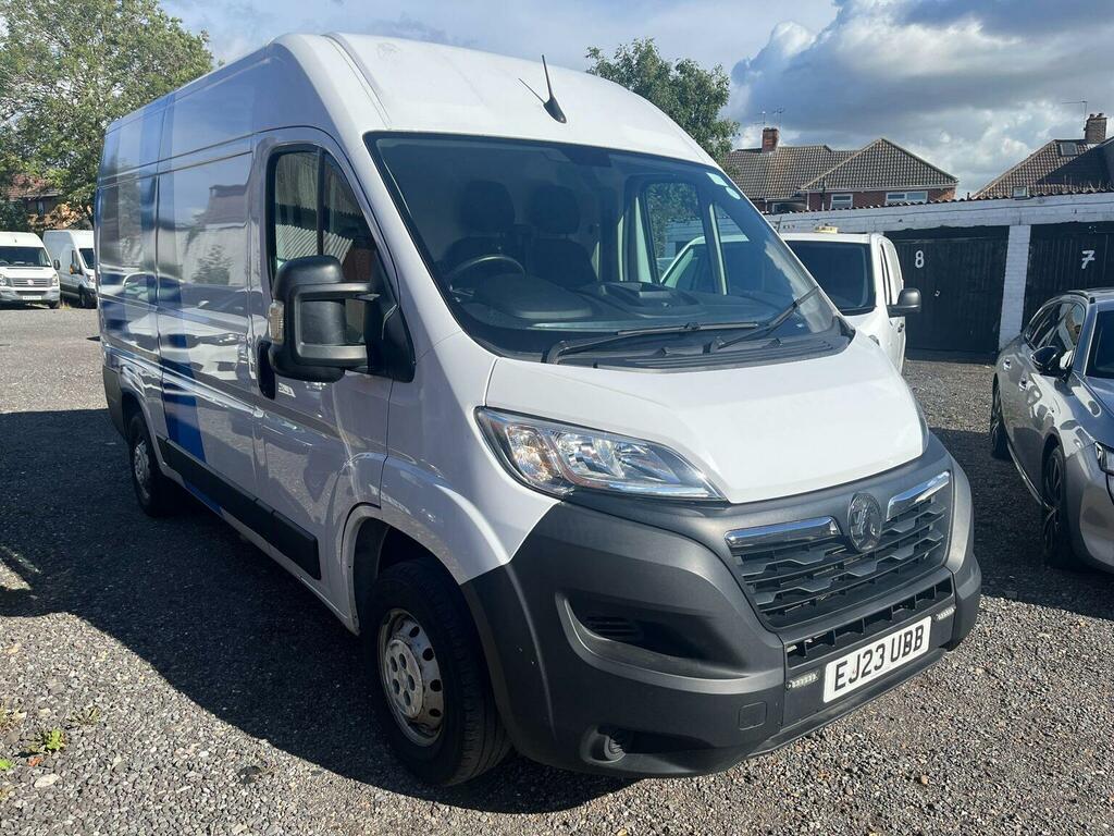 Vauxhall Movano Panel Van 2.2 Cdti 3500 Biturbo Prime Fwd L2 H2 Eu White