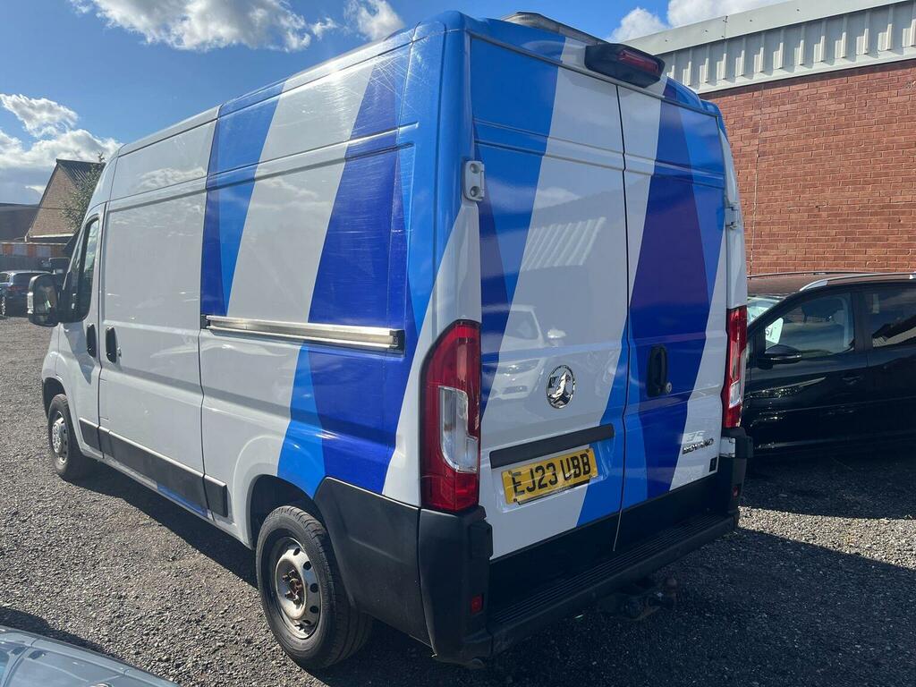 Vauxhall Movano Panel Van 2.2 Cdti 3500 Biturbo Prime Fwd L2 H2 Eu White #4