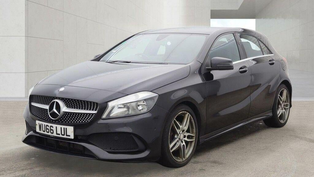 Mercedes-Benz A Class 1.5 A180d Amg Line Executive 7G-dct Euro 6 Ss Black #2
