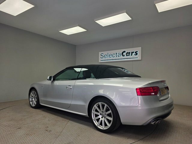 Audi A5 2.0 Tdi S Line Convertible Multitronic Silver #2