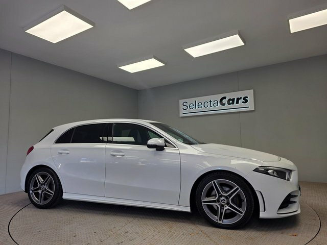 Mercedes-Benz A Class 1.3 A200 Amg Line Hatchback 7G-dct Euro White #4