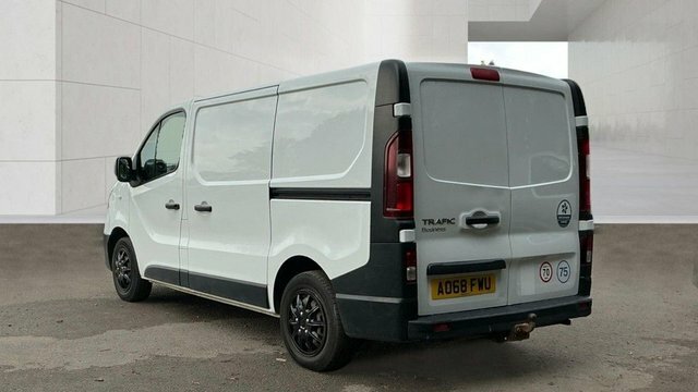 Renault Trafic 1.6 Dci 27 Business Panel Van Sw White #2