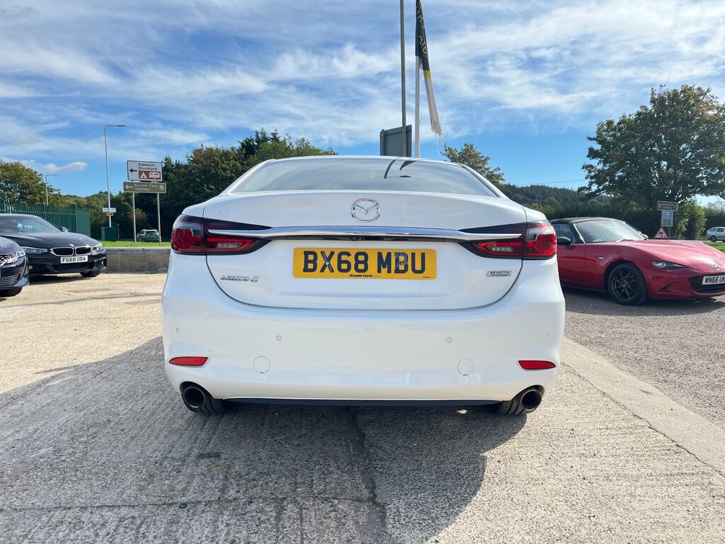 Mazda 6 2.0 Skyactiv-g Sport Nav Saloon White #6
