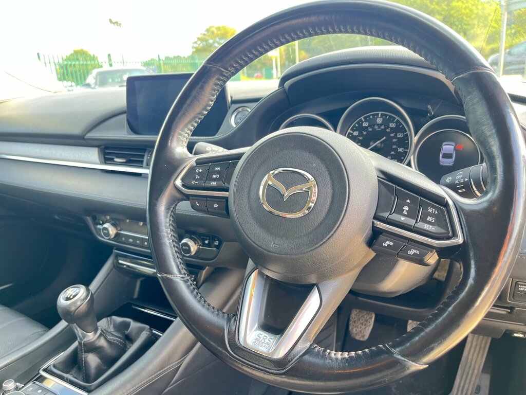 Mazda 6 2.2 Skyactiv D Sport Nav Tourer Black #17