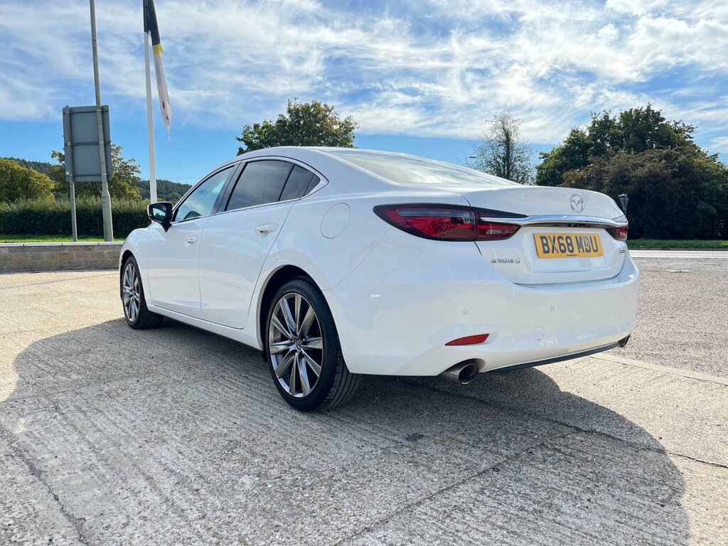 Mazda 6 2.0 Skyactiv-g Sport Nav Saloon White #5