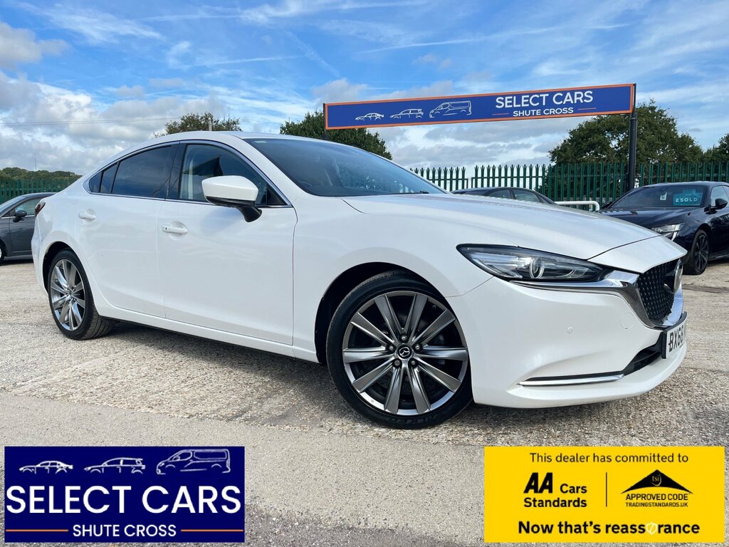 Mazda 6 2.0 Skyactiv-g Sport Nav Saloon White