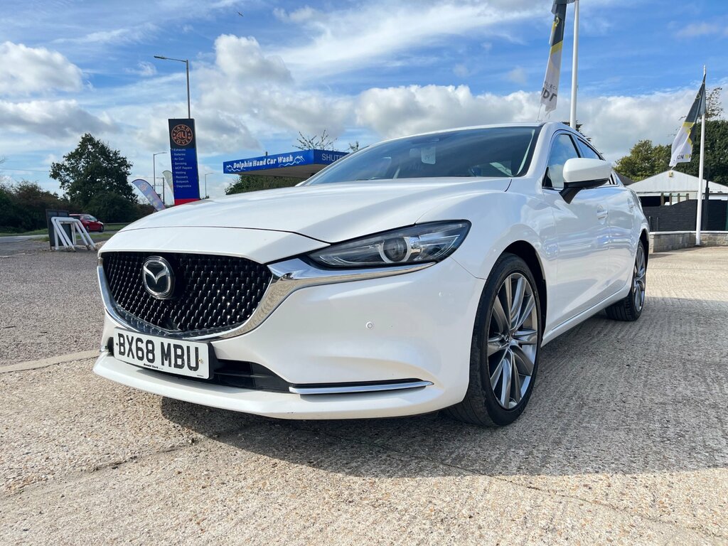Mazda 6 2.0 Skyactiv-g Sport Nav Saloon White #3