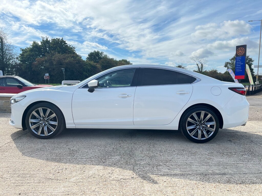 Mazda 6 2.0 Skyactiv-g Sport Nav Saloon White #4