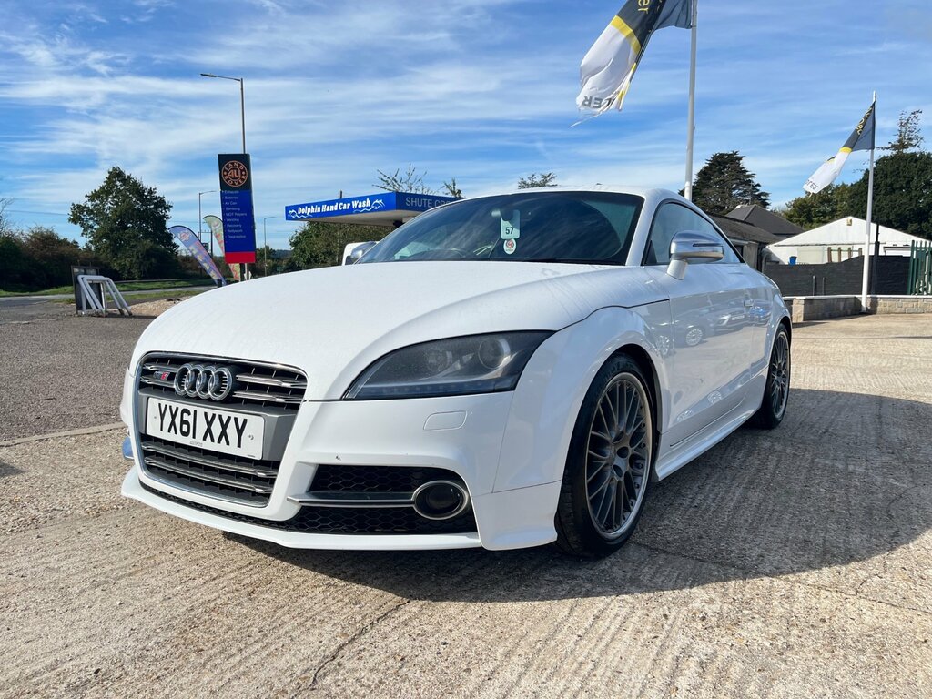 Audi TTS 2.0 Tfsi Coupe S Tronic Quattro Euro 5 White #3