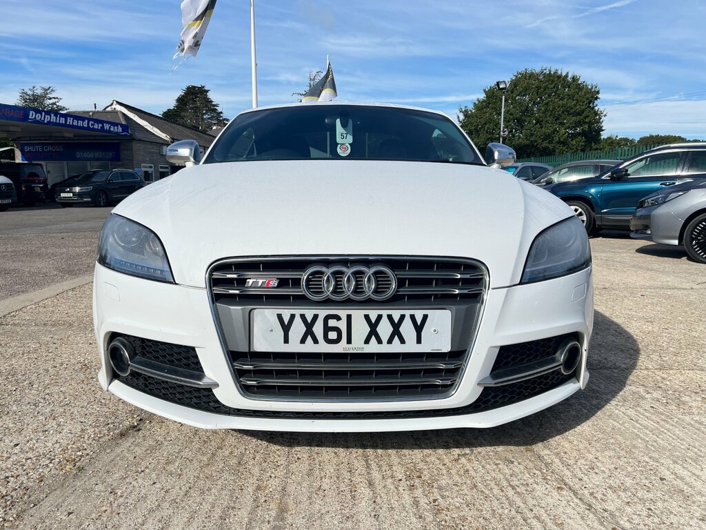 Audi TTS 2.0 Tfsi Coupe S Tronic Quattro Euro 5 White #2