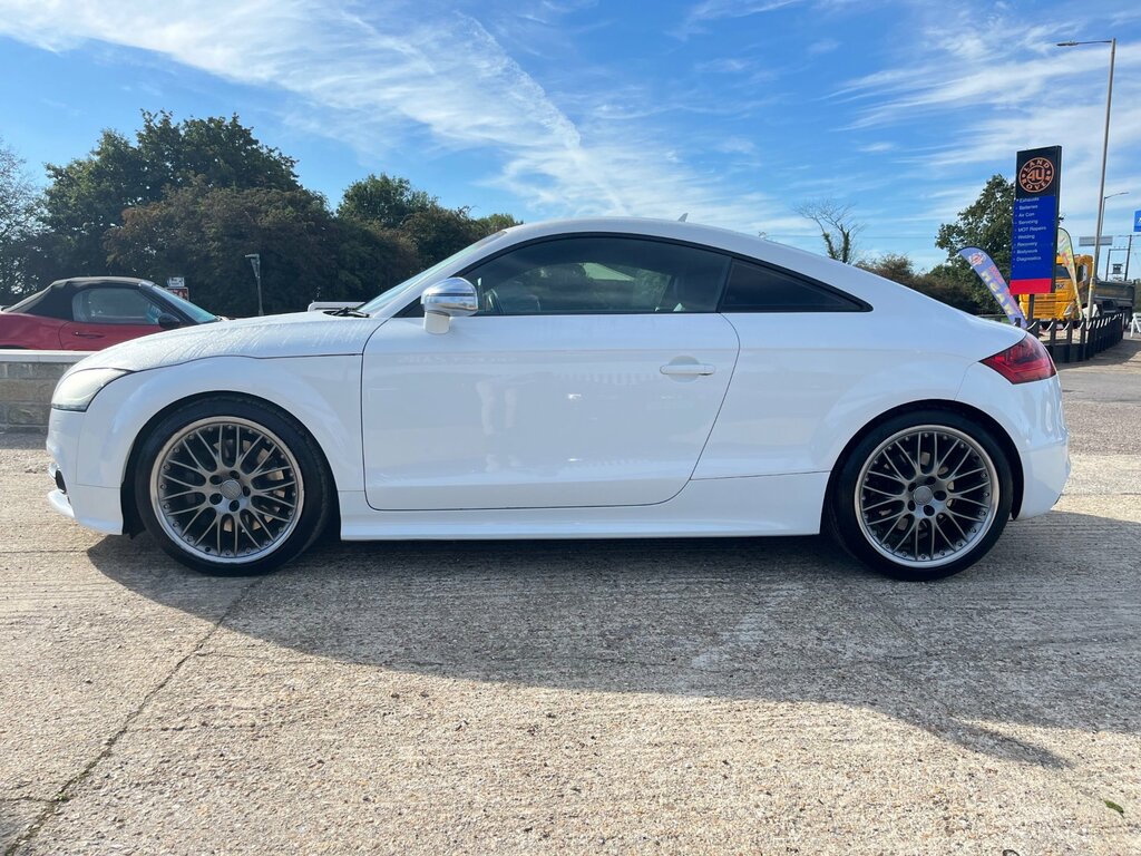 Audi TTS 2.0 Tfsi Coupe S Tronic Quattro Euro 5 White #4