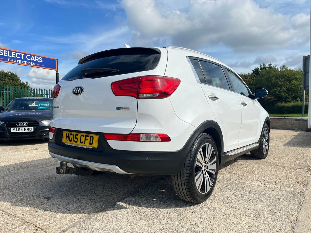 Kia Sportage 2.0 Crdi Kx-4 White #7