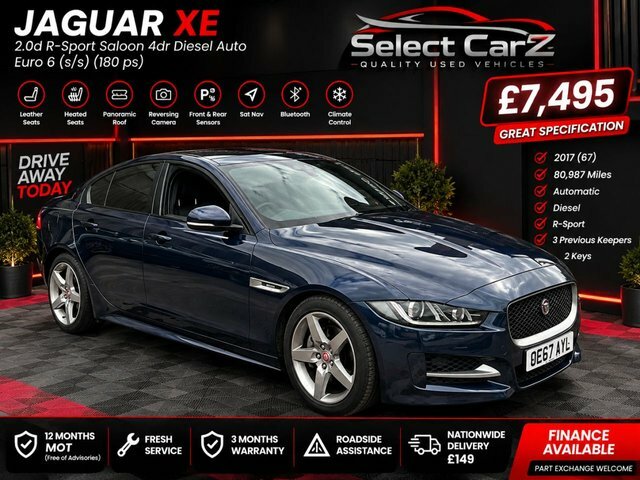 Jaguar XE 2017 2.0D R-sport Saloon Euro 6 S Blue