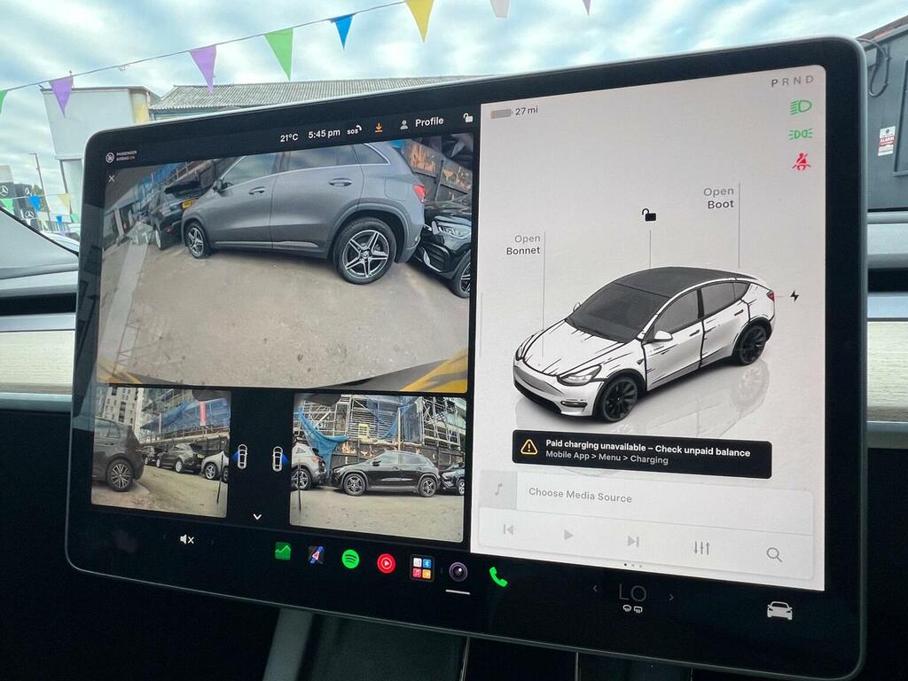 Tesla Model Y Suv Black #3