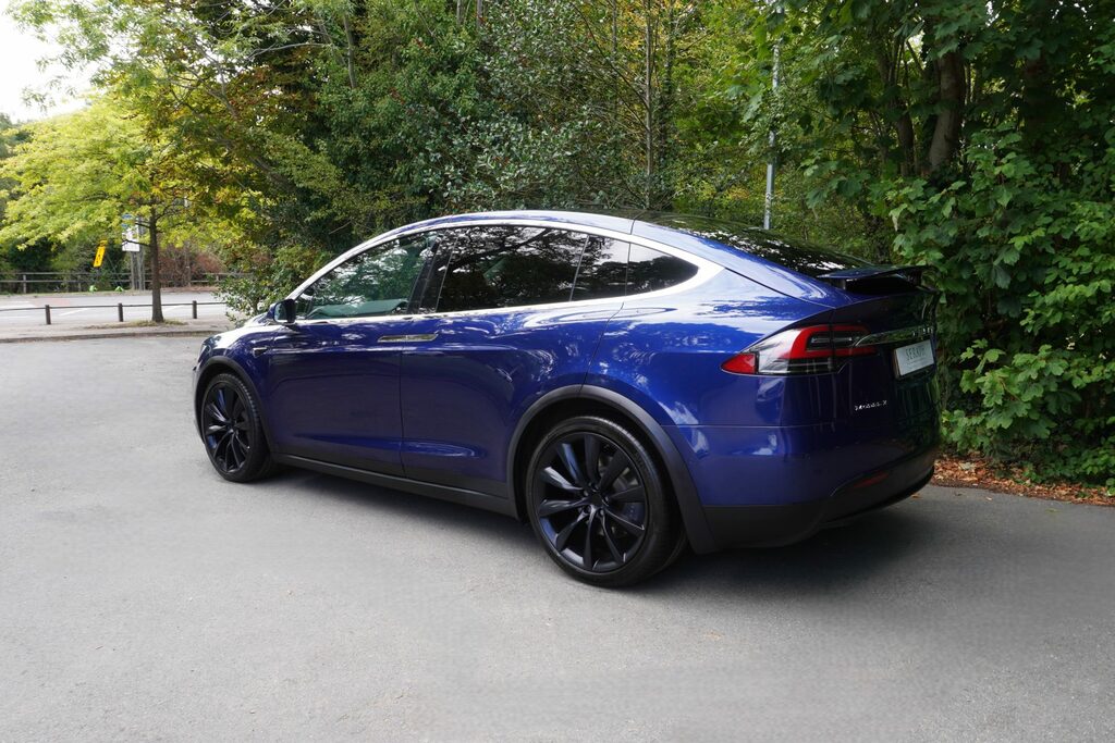 Tesla Model X 100D Dual Motor Blue #5