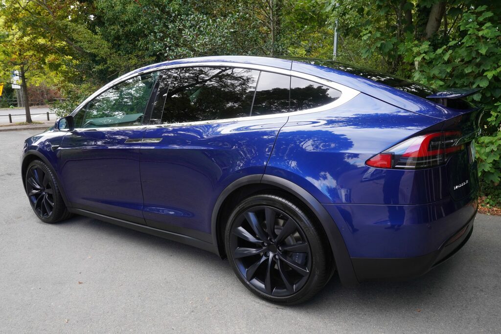 Tesla Model X 100D Dual Motor Blue #4