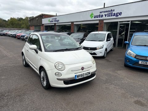 Fiat 500 1.2 Lounge Hatchback White