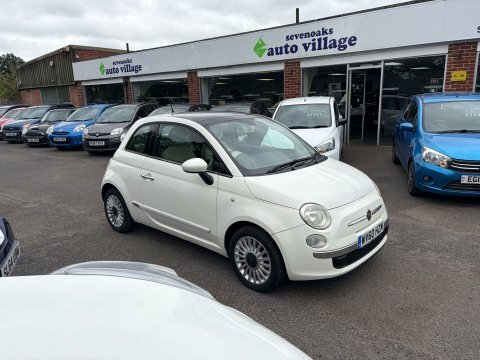 Fiat 500 1.2 Lounge Hatchback White #2