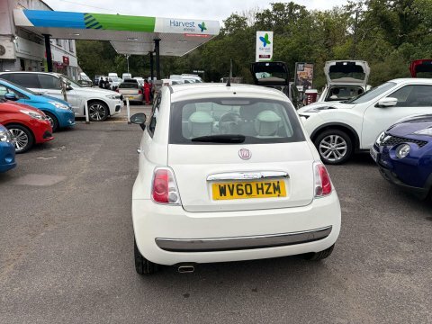 Fiat 500 1.2 Lounge Hatchback White #6