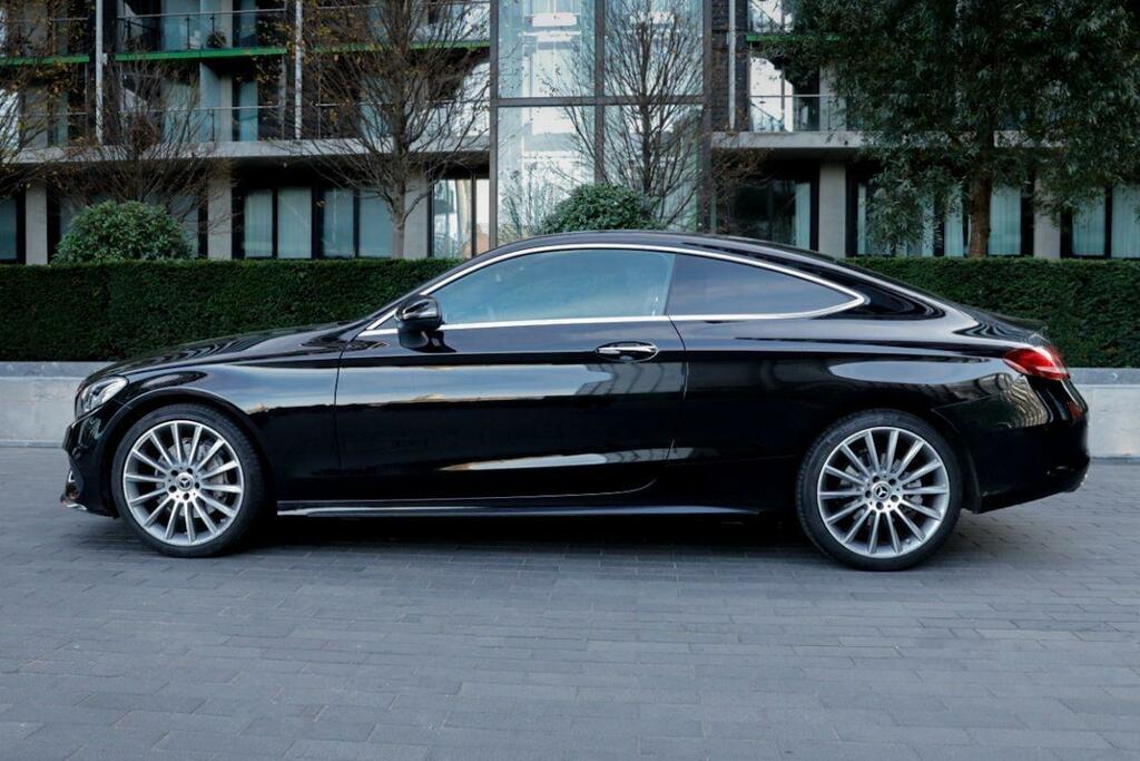 Mercedes-Benz C Class Amg Line Black #5
