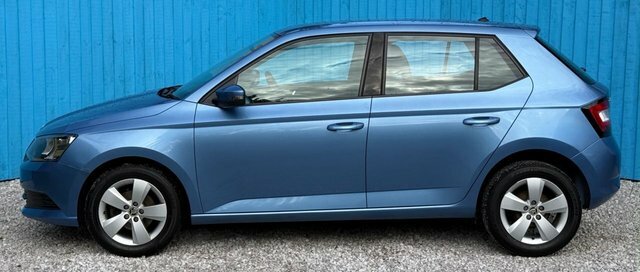 Skoda Fabia 2016 1.0 Se Hatchback Euro 6 S Blue #6