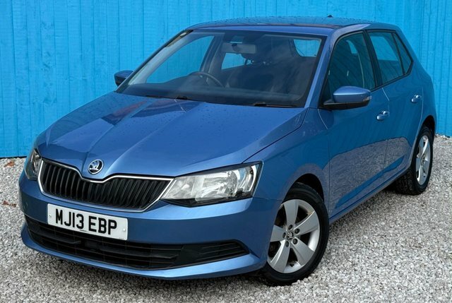 Skoda Fabia 2016 1.0 Se Hatchback Euro 6 S Blue