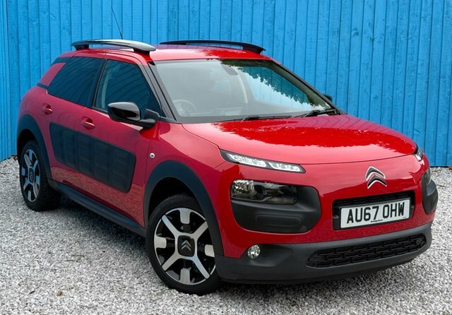Citroen C4 Cactus 2017 1.2 Puretech Flair Hatchback Manua Red #2